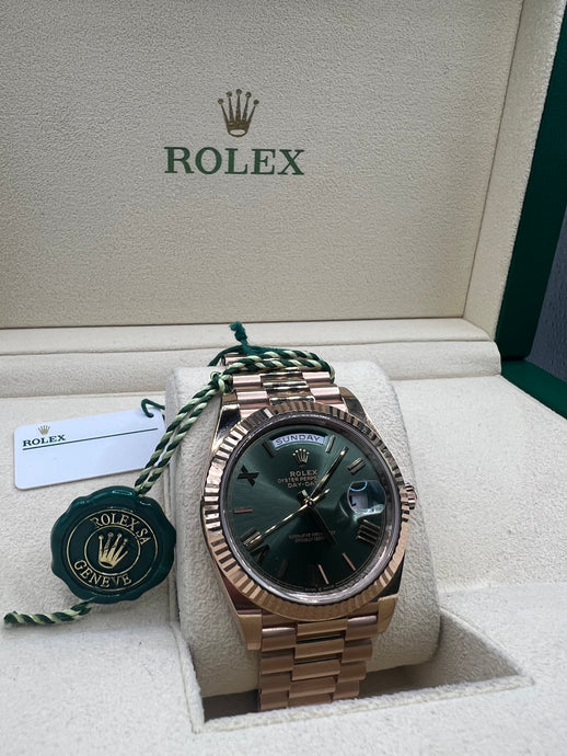 UNWORN 2022 ROLEX DAYDATE 40 228235 BOX & PAPERS £38,950 WSN 3348