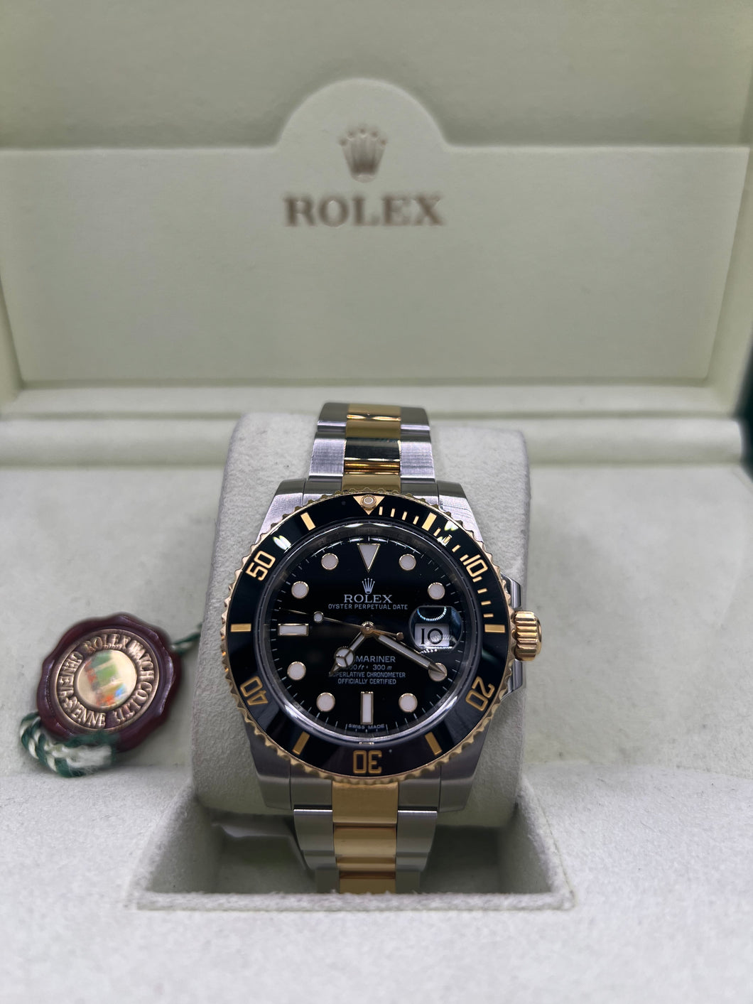 2015 ROLEX SUBMARINER DATE 40MM 116613LN £10,950  WSN 3083