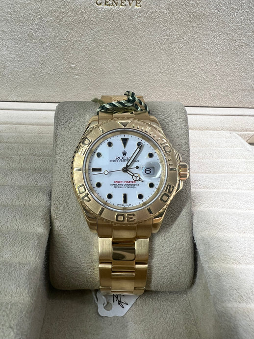 2003 ROLEX YACHTMASTER 40MM 16628 BOX & PAPERS £17,950  WSN 3211