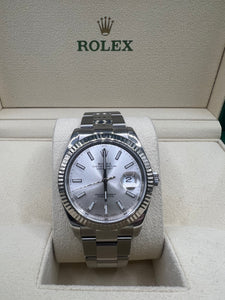 2018 ROLEX DATEJUST 41MM 126334 BOX & PAPERS £SOLD WSN 3161