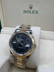 2012 ROLEX DATEJUST II 41MM 116333 BOX & PAPERS SOLD  WSN 3425