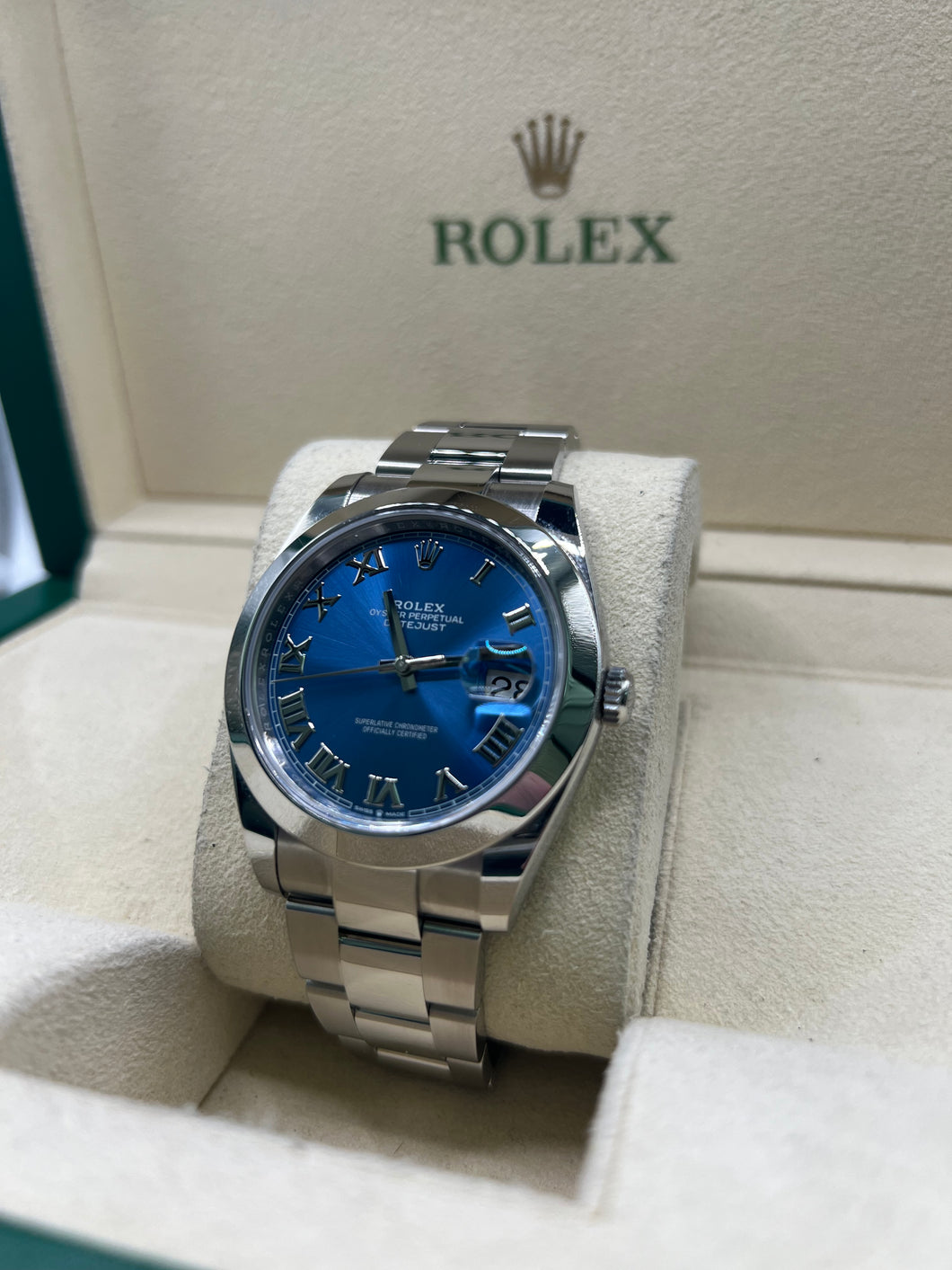 2023 ROLEX DATEJUST 41MM 126300 BOX & PAPERS £7,950  WSN 2926
