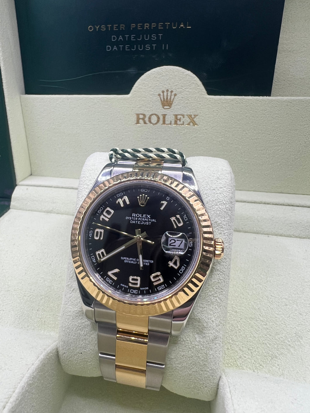 2015 ROLEX DATEJUST II 41MM 116333 BOX & PAPERS £9,500  WSN 3130