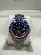 Load image into Gallery viewer, 2005 ROLEX GMT-MASTER II 40MM 16710 &#39;PEPSI&#39; BOX &amp; PAPERS £SOLD WSN 3416