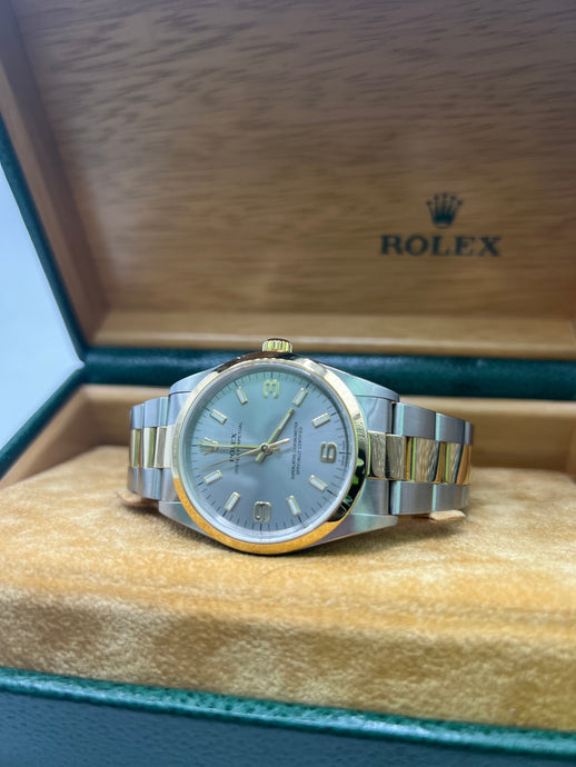 2005 ROLEX OYSTER 34MM 14203M BOX & PAPERS £5,500  WSN 3190