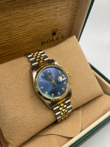 1993 ROLEX DATEJUST 36MM 16233 BOX & PAPERS £6,450  WSN 3385