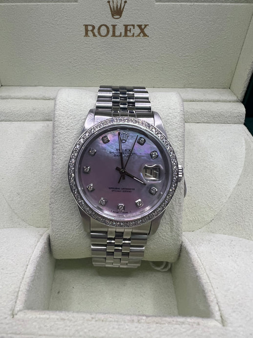 1989 ROLEX DATEJUST 36MM 16200 BOX & PAPERS £5,950  WSN 3444