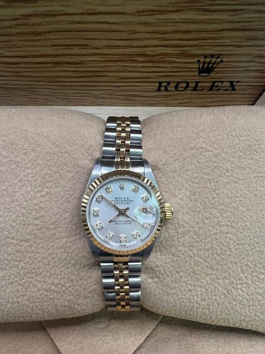 1986 ROLEX DATEJUST 26MM 69173 BOX & PAPERS £5,250  WSN 3449