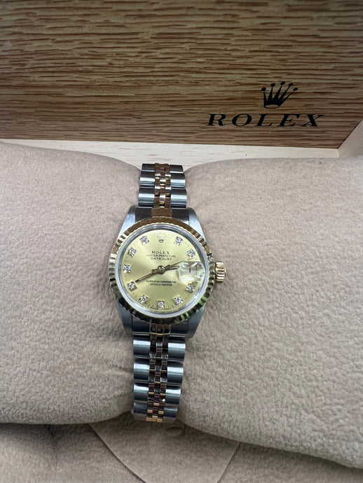 1991 ROLEX DATEJUST 26MM 69173 BOX & PAPERS £5,250  WSN 3400