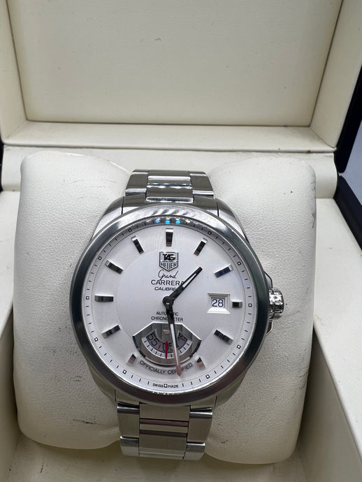 TAG HEUER GRAND CARRERA 42MM WAV511B BOX & PAPERS £1,795  WSN 3292