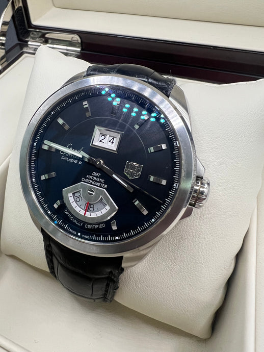 TAG HEUER GRAND CARRERA GMT 42MM WAV5111 BOX & PAPERS £SOLD WSN 3499