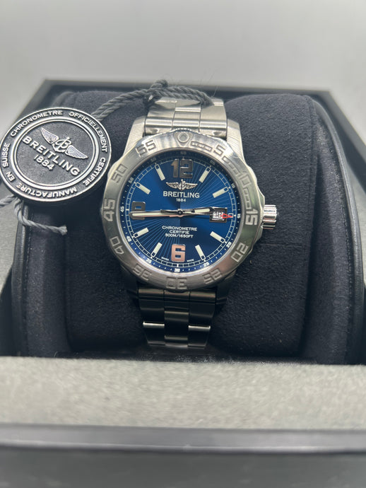 BREITLING COLT QUARTZ 44MM A74387 BOX & PAPERS £2,450  WSN 2946