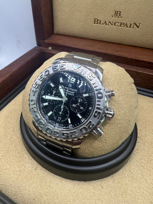 BLANCPAIN TRILOGY 40MM BOX & PAPERS £8,950  WSN 2597