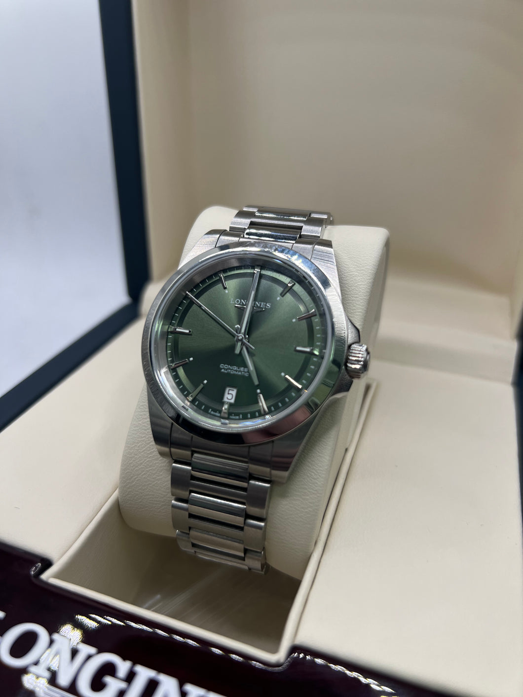 LONGINES CONQUEST 38MM BOX & PAPERS £1,495  WSN 3327