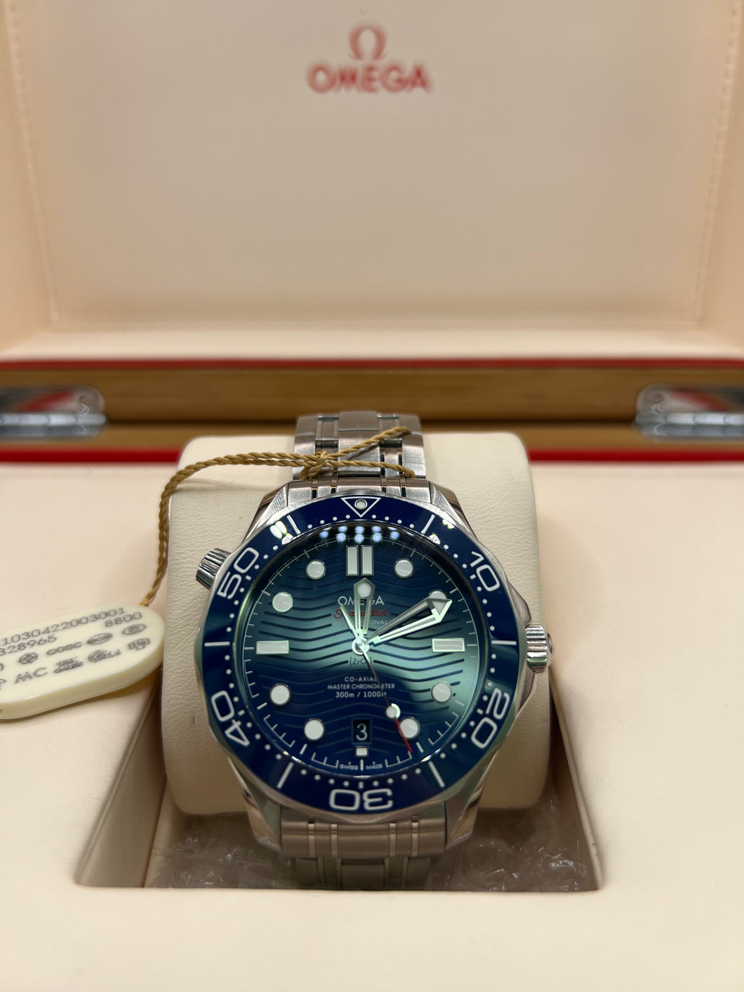 OMEGA SEAMASTER 300M 42MM BOX & PAPERS £4,250  WSN 3033