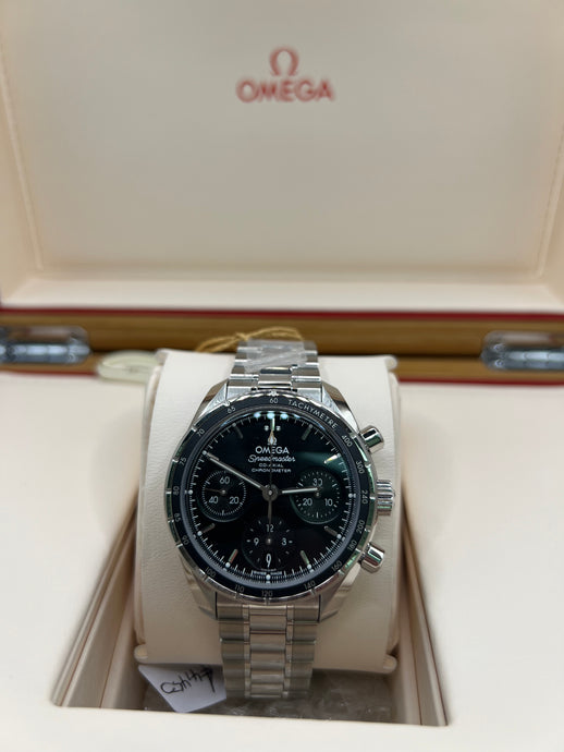 OMEGA SPEEDMASTER CO-AXIAL CHRONO 38MM BOX & PAPERS £4,450  WSN 3375