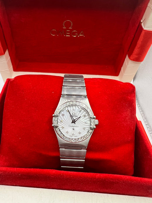 OMEGA CONSTELLATION 22.5MM BOX & PAPERS £2,995  WSN 3477