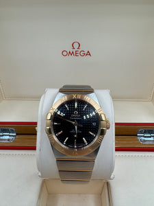 OMEGA CONSTELLATION CO-AXIAL 38MM BOX & PAPERS £4,950  WSN 3117