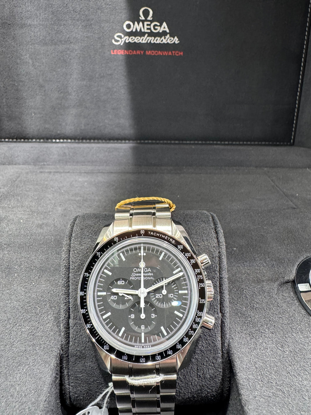OMEGA SPEEDMASTER MOON 42MM BOX & PAPERS £4,750 WSN 3506