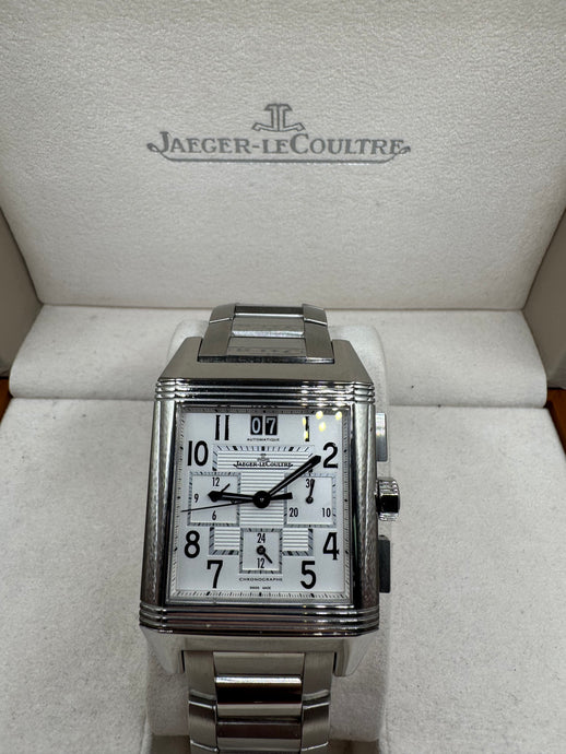JAEGER-LE COULTRE SQUADRA CHRONOGRAPH 35MM BOX & PAPERS £7,950 WSN 2535
