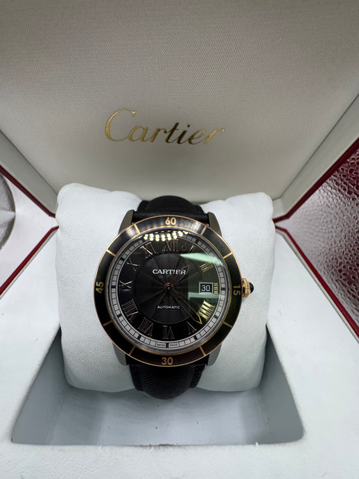 CARTIER RONDE CROISIERE 42MM BOX & PAPERS £3,995 WSN 3275