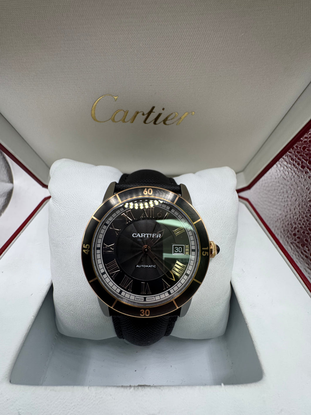 CARTIER RONDE CROISIERE 42MM BOX & PAPERS £3,995 WSN 3275