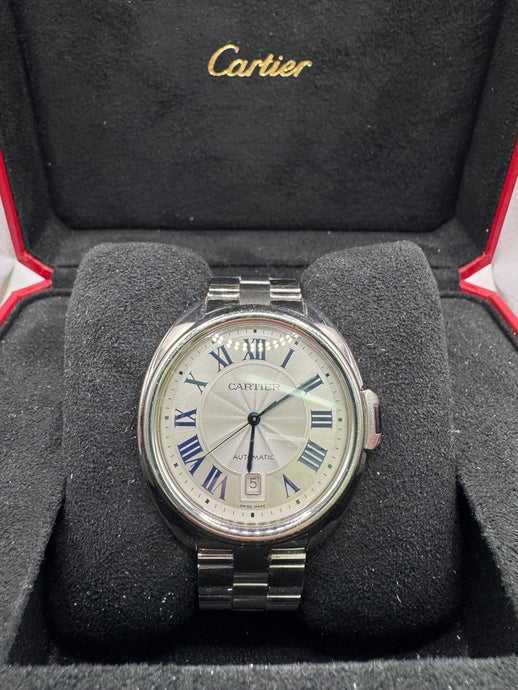 CARTIER CLE DE 40MM BOX & PAPERS £3,900 WSN 2007