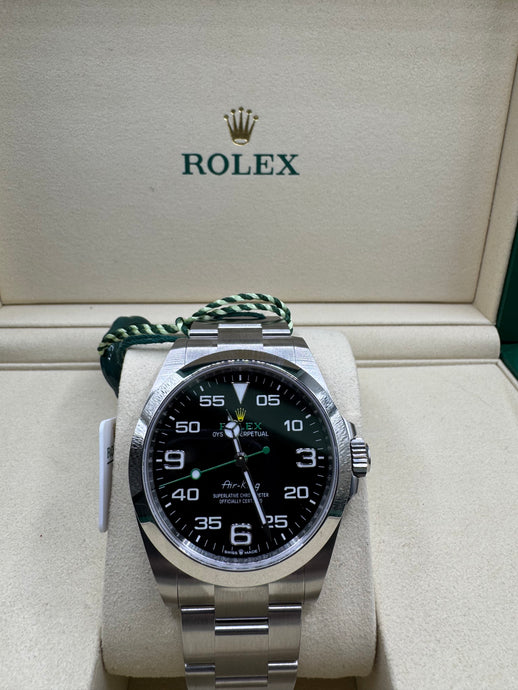 ROLEX AIR-KING 40MM BOX & PAPERS £6,950 WSN 3505