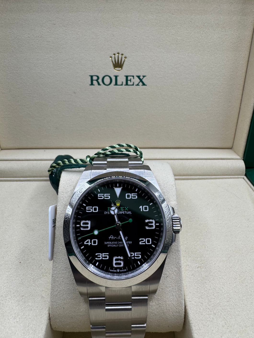 ROLEX AIR-KING 40MM BOX & PAPERS £6,950 WSN 3505