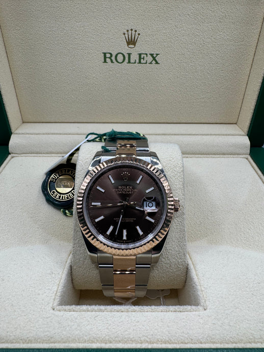 ROLEX DATEJUST 41MM BOX & PAPERS 11,950 WSN 3432