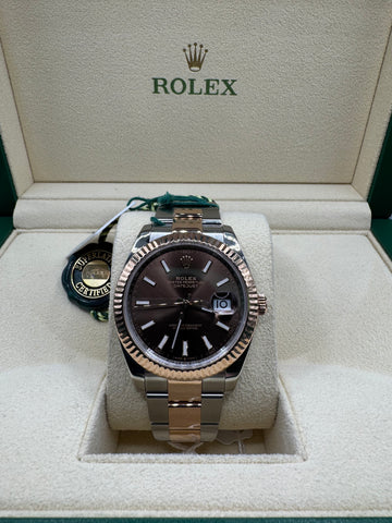 ROLEX DATEJUST 41MM BOX & PAPERS £SOLD WSN 3432
