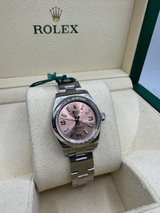 ROLEX OYSTER PERPETUAL 26MM BOX & PAPERS £4,250 WSN 3353