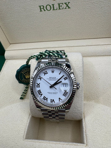 ROLEX DATEJUST 41MM BOX & PAPERS £SOLD WSN 3523