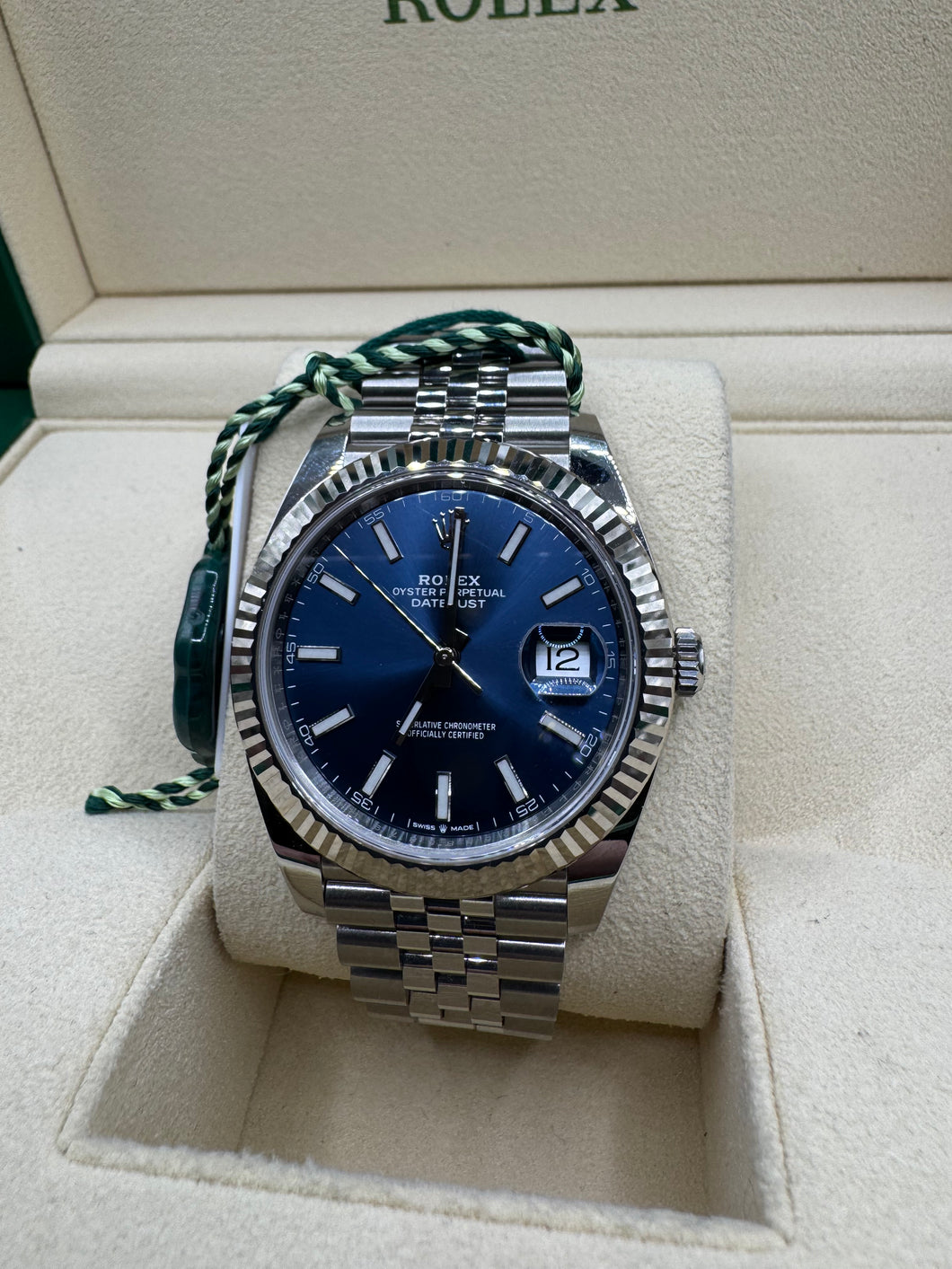 Rolex Datejust 41 126334 – White Gold Fluted Bezel Luxury Watch