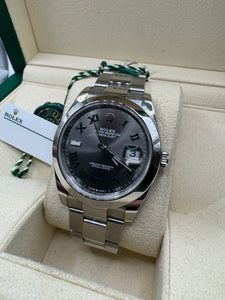 ROLEX DATEJUST 41MM BOX & PAPERS £7,950 WSN 3552