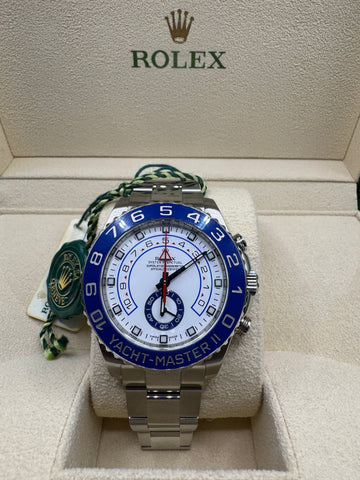 ROLEX YACHT-MASTER II 44MM BOX & PAPERS £12,450 WSN 3563