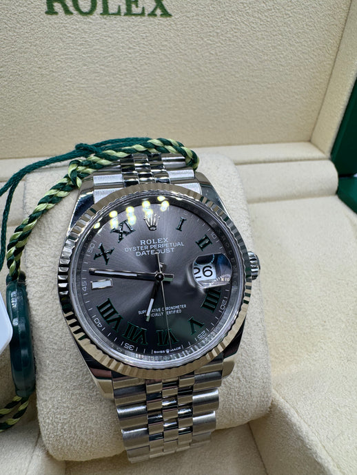 ROLEX DATEJUST 36MM 126234 BOX & PAPERS £9,950 WSN 3698
