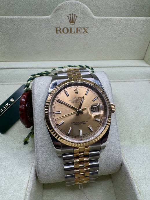ROLEX DATEJUST 36MM 116233 BOX & PAPERS £7,450 WSN 3632