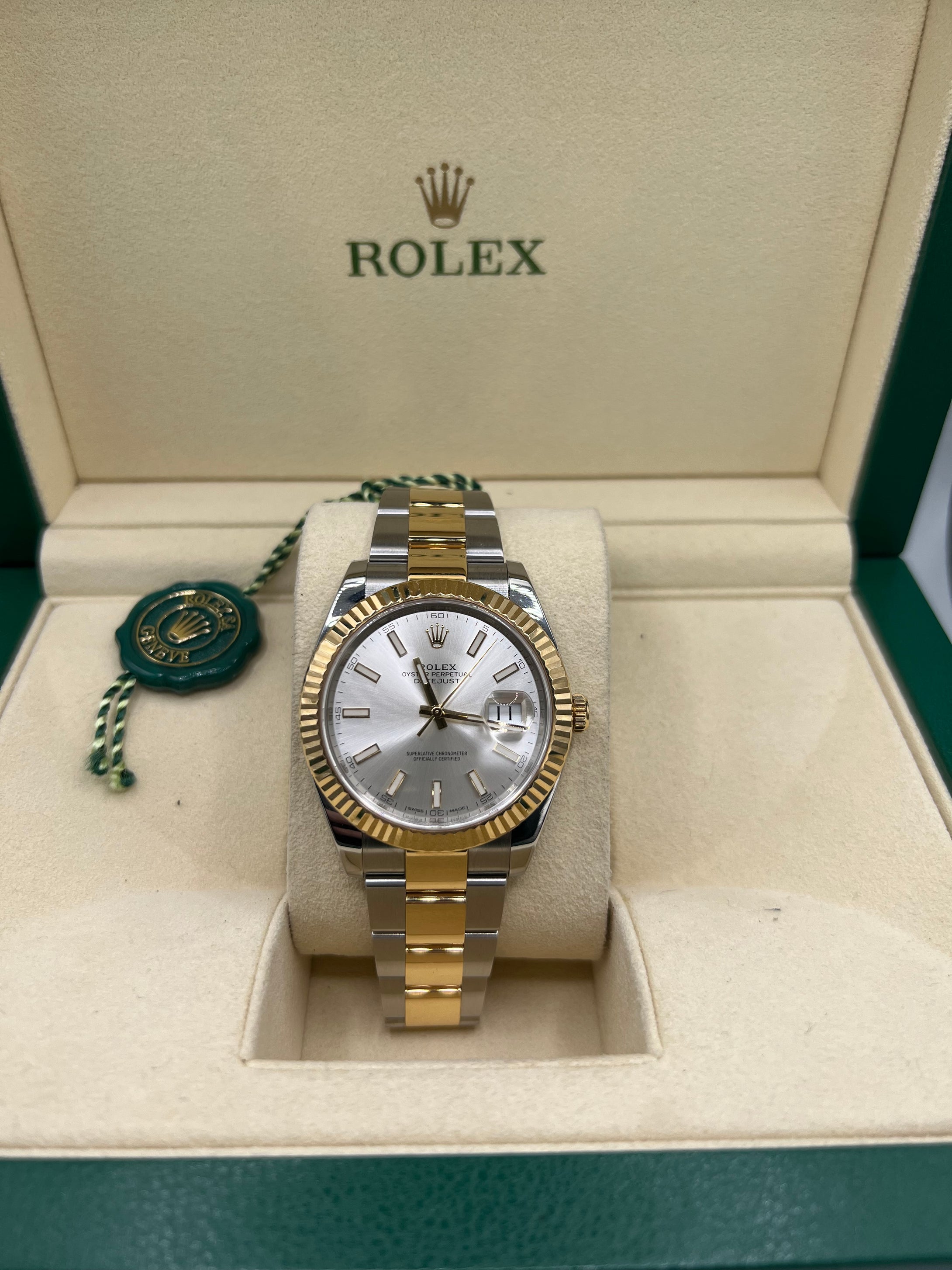 2019 Rolex DATEJUST 41 Model 126333 is Virtually Like New 126333