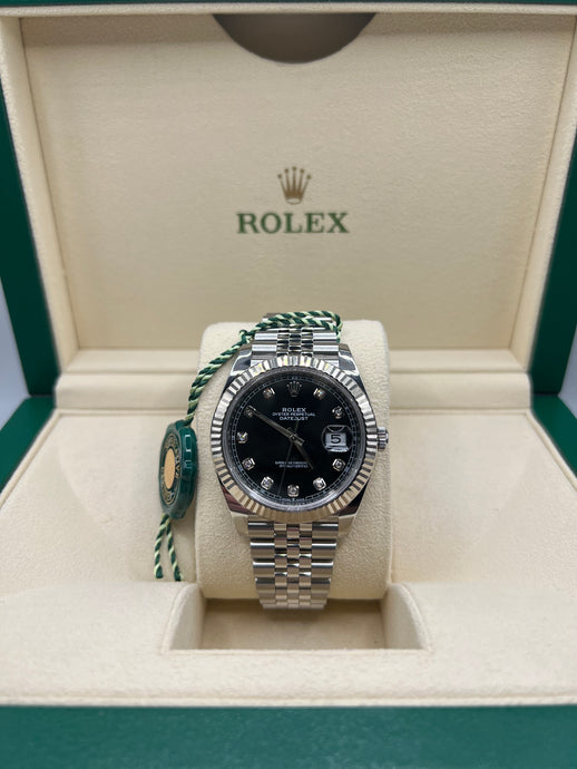 (2022) ROLEX DATEJUST 41 BOX & PAPERS (126334)