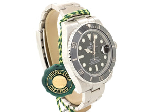 ROLEX SUBMARINER DATE 40MM BOX & PAPERS £9,450 WSN 3588