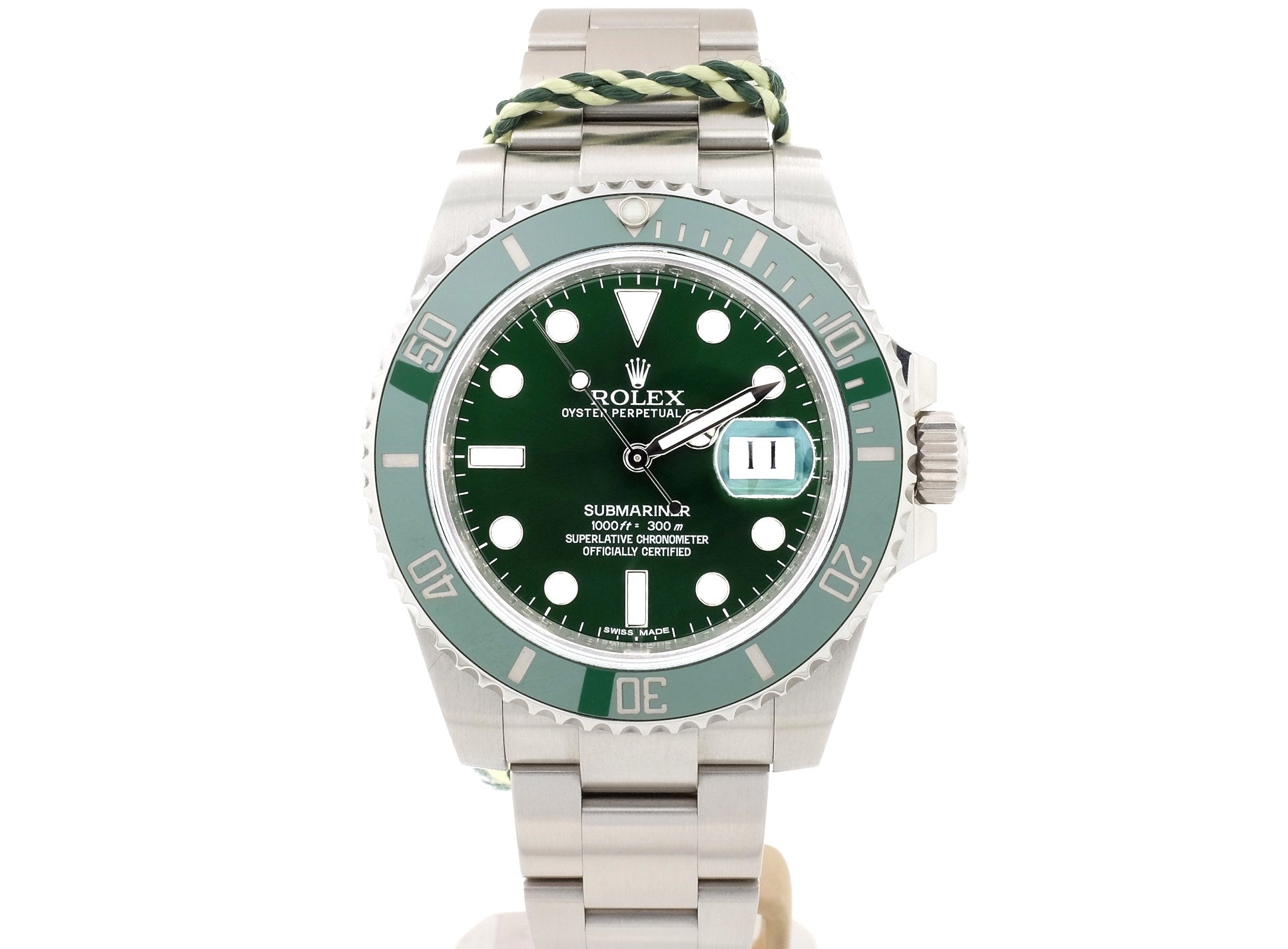 Rolex – Green Submariner 'Hulk' – Lifestyle Timepiece